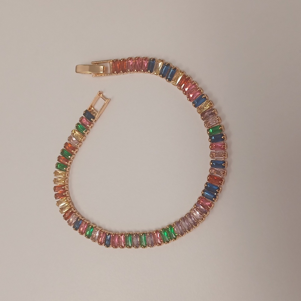 Multicolor Gemstone Bracelet